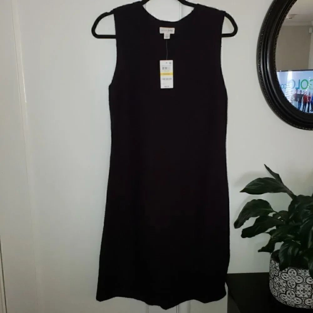 Maison Jules Sleeveless Knit Sweater Dress